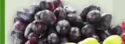 Metro JUMBO RED OR GREEN OR LARGE BLACK OR CANDY HEART SEEDLESS GRAPES offer