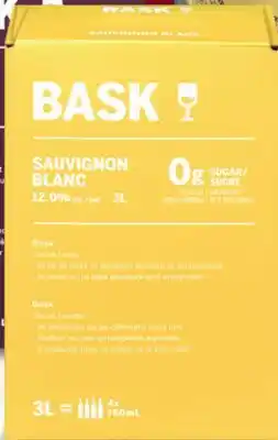 Metro BASK CABERNET SAUVIGNON OR SAUVIGNON BLANC offer