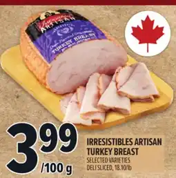 Metro IRRESISTIBLES ARTISAN TURKEY BREAST offer