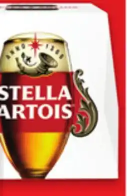 Metro COORS LIGHT BEER CAN, 12 X 473 ML STELLA ARTOIS BELGIUM BEER BOTTLE, 12 X 330 ML offer