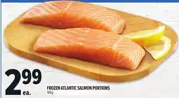 Metro FROZEN ATLANTIC SALMON PORTIONS offer