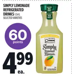 Metro SIMPLY LEMONADE REFRIGERATED DRINKS offer