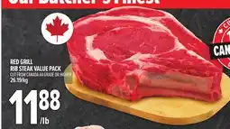 Metro RED GRILL RIB STEAK VALUE PACK offer