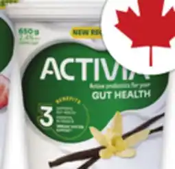 Metro ACTIVIA YOGOURT TUBS offer
