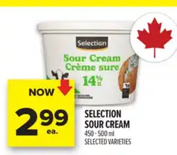 Metro SELECTION SOUR CREAM offer