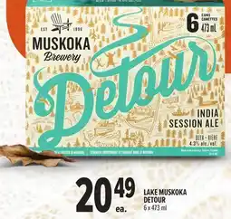 Metro LAKE MUSKOKA DETOUR offer