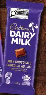 Metro CADBURY FAMILY SIZE CHOCOLATE BARS offer