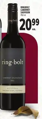 Metro RINGBOLT CABERNET SAUVIGON offer