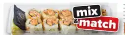 Metro VEGETARIAN, CALIFORNIA OR SPICY CALIFORNIA ROLLS offer