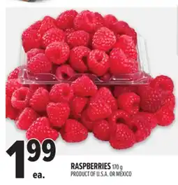 Metro RASPBERRIES offer