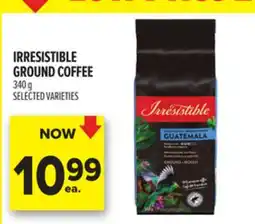 Metro IRRESISTIBLE GROUND COFFEE offer