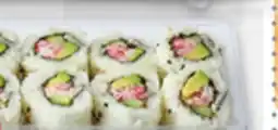 Metro VEGETARIAN, CALIFORNIA OR SPICY CALIFORNIA ROLLS offer