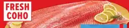 Metro FRESH COHO SALMON FILLETS, SMOKED COHO SALMON offer