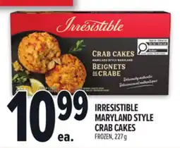 Metro IRRESISTIBLE MARYLAND STYLE CRAB CAKES offer