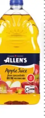 Metro ALLEN'S, ROUGEMONT OR SUNRYPE JUICE offer