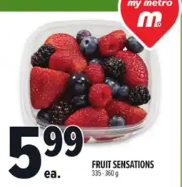 Metro FRUIT SENSATIONS offer