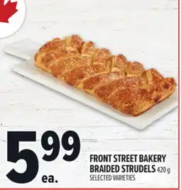 Metro FRONT STREET BAKERY BRAIDED STRUDEL offer