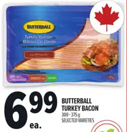 Metro BUTTERBALL TURKEY BACON offer