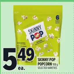 Metro SKINNY POP POPCORN offer