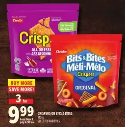 Metro CRISPERS OR BITS & BITES offer