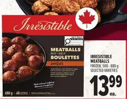 Metro IRRESISTIBLE MEATBALLS offer