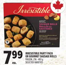 Metro IRRESISTIBLE PARTY PACK OR GOURMET SAUSAGE ROLLS offer