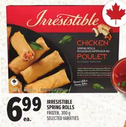 Metro IRRESISTIBLE SPRING ROLLS offer