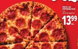 Metro FRESH 2 GO PEPPERONI PIZZA offer