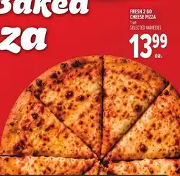 Metro FRESH 2 GO CHEESE PIZZA offer
