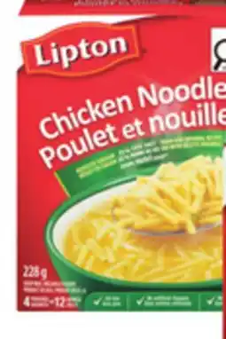 Metro LIPTON SOUP ENVELOPES offer