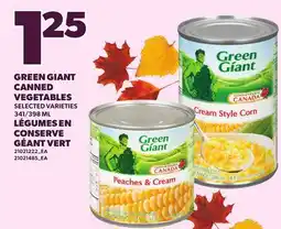 Independent City Market GREEN GIANT CANNED VEGETABLES, 347/398 ML offer