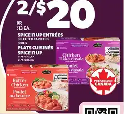 Independent City Market SPICE IT UP ENTRÉES offer