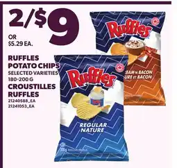 Independent City Market RUFFLES POTATO CHIPS offer