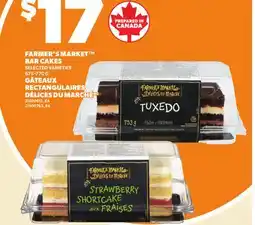 Independent City Market FARMER'S MARKET BAR CAKES offer