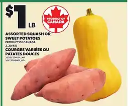 Independent City Market ASSORTED SQUASH OR SWEET POTATOES offer