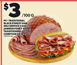Independent City Market PC TRADITIONAL BLACK FOREST HAM DELI SERVICE CASE offer