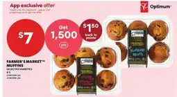 Independent City Market FARMER'S MARKET MUFFINS, 6'S offer