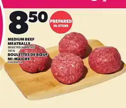 Independent City Market MEDIUM BEEF MEATBALLS offer
