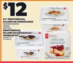 Independent City Market PC PROFITEROLES, ECLAIRS OR CHEESECAKES offer