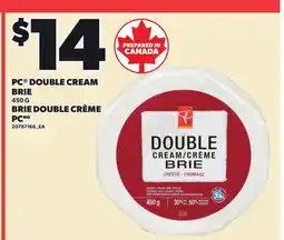 Independent City Market PC DOUBLE CREAM BRIE offer