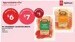 Independent City Market PC SPLENDIDO SLICED DELI MEATS offer