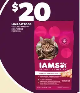 Loblaws IAMS CAT FOOD, 2.72/3 offer
