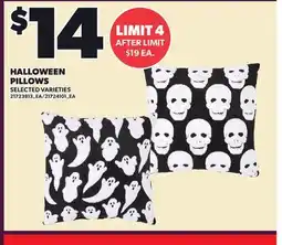 Loblaws HALLOWEEN PILLOWS offer