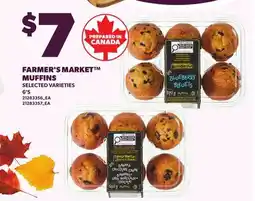 Loblaws FARMER'S MARKET MUFFINS, 6'S offer