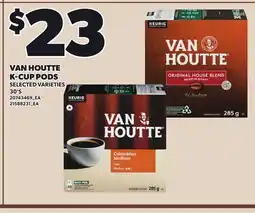 Loblaws VAN HOUTTE K-CUP PODS, 30'S offer