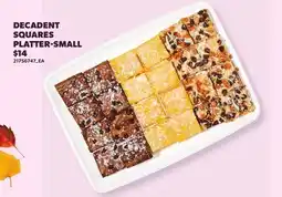 Loblaws DECADENT SQUARES PLATTER-SMALL offer