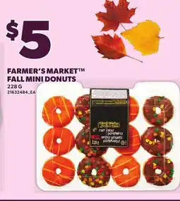 Loblaws FARMER'S MARKET FALL MINI DONUTS offer