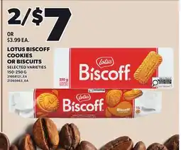 Loblaws LOTUS BISCOFF COOKIES OR BISCUITS offer