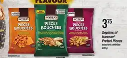 Loblaws SNYDERS OF HANOVER PRETZEL PIECES offer