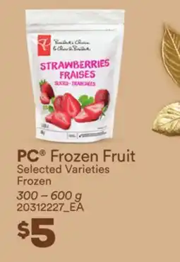 Loblaws PC FROZEN FRUIT offer
